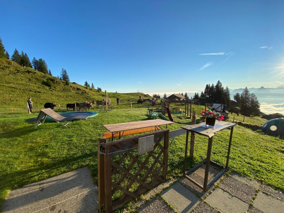 Rigi-Burggeist Alpine Guesthouse Gersau Exterior photo